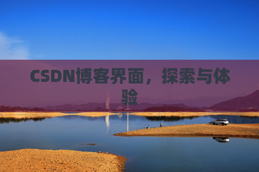 CSDN博客界面，探索与体验